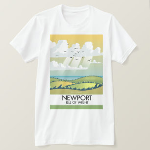 Newport Isle of Wight travel poster. T-Shirt