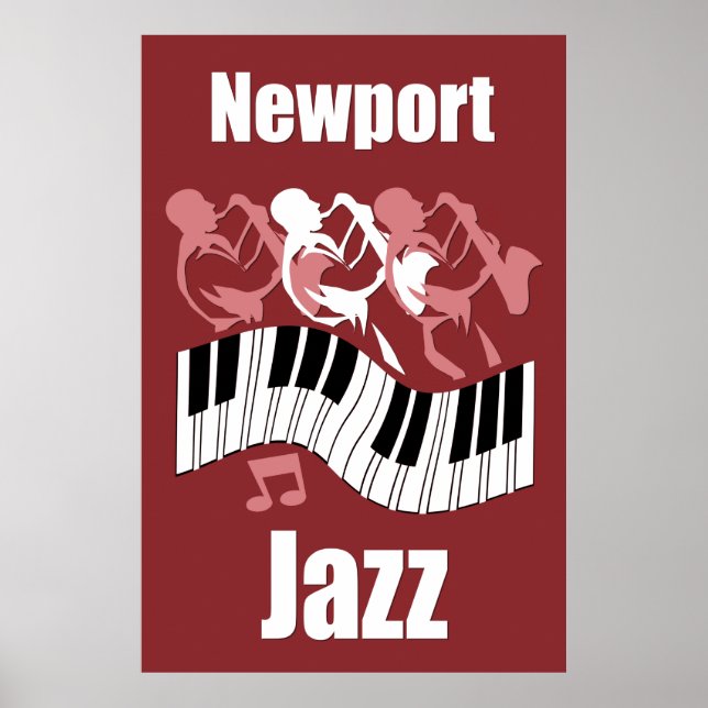 Newport jazz poster (Front)