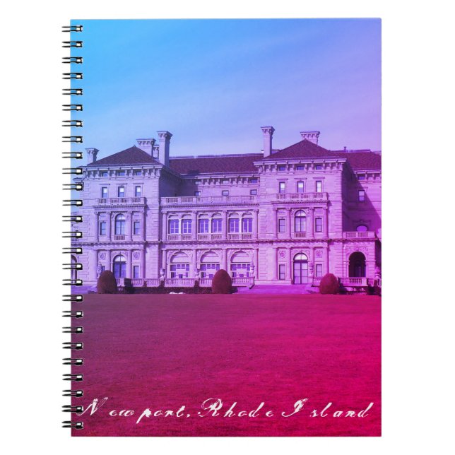 Newport Mansion - Neo-Renaissance Architecture Notebook (Front)