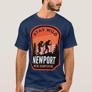 Newport New Hampshire Hiking in Nature  T-Shirt