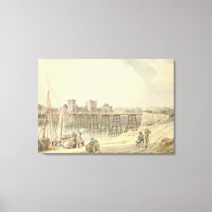 Newport on the Usk Canvas Print