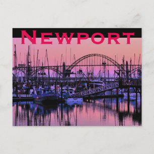 Newport (OR) Postcard
