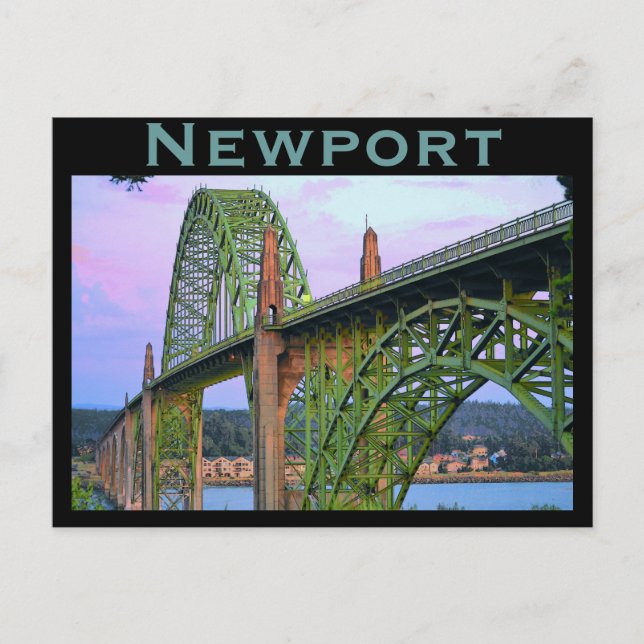 Newport (OR) Postcard (Front)