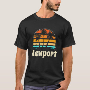 Newport Oregon Beach Or Beach Bum Us Cities Summer T-Shirt