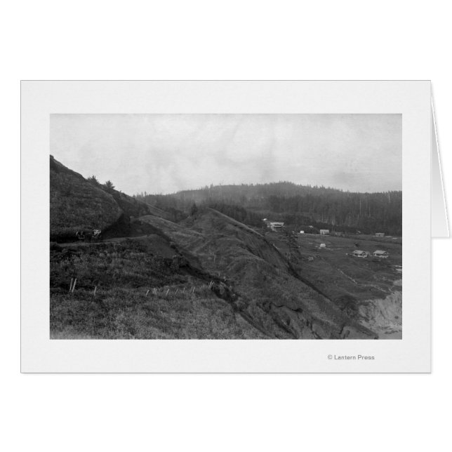 Newport, Oregon Scene at Agate Beach Photograph (Front Horizontal)