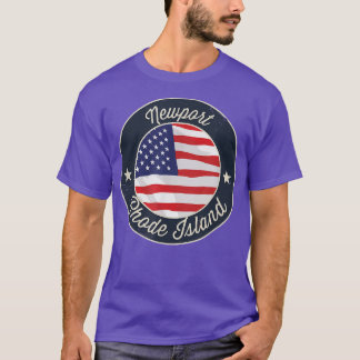Newport - Patriotic Rhode Island Souvenir T-Shirt