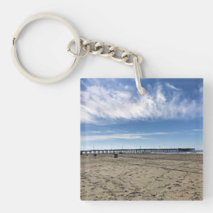 Newport Pier, Newport Beach, California Key Ring