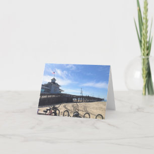 Newport Pier, Newport Beach, California Thank You Card