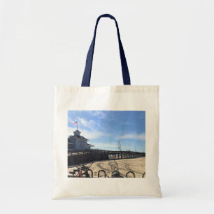 Newport Pier, Newport Beach, California Tote Bag