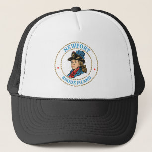 Newport Rhode Island Colonial Trucker Hat