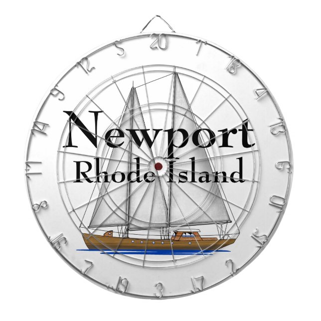Newport Rhode Island Dartboard (Front)