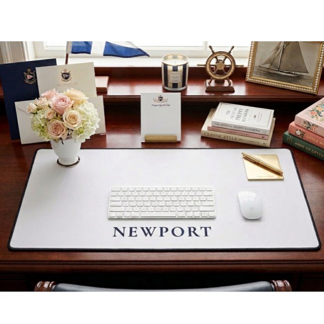 Newport Rhode Island Desk Pad (Display photo produced with AI)