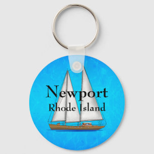 Newport Rhode Island Key Ring
