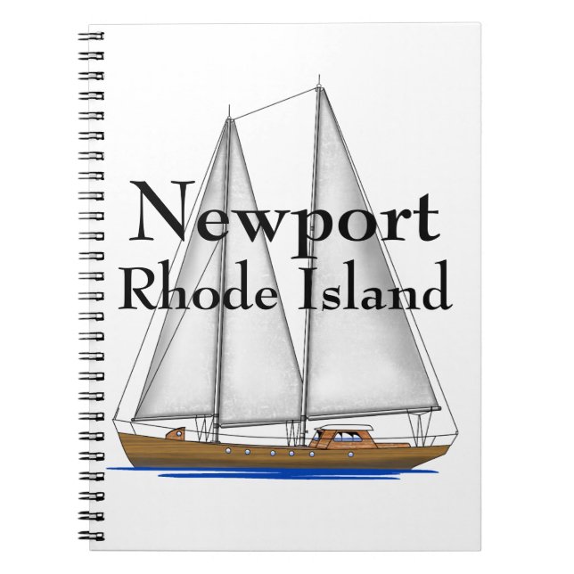 Newport Rhode Island Notebook (Front)