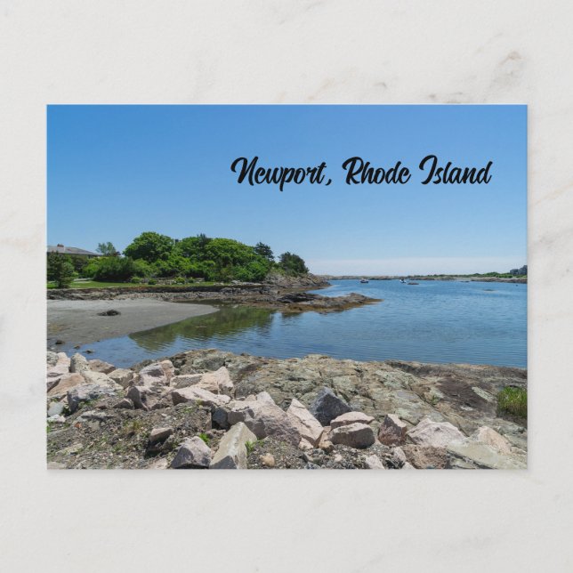 Newport, Rhode Island’s Coast Postcard (Front)