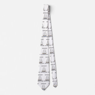 Newport Rhode Island Sailing Tie