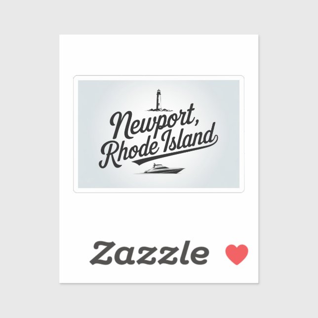 Newport, Rhode Island typography (Sheet)