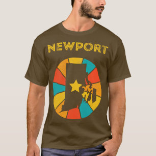 Newport Rhode Island Vintage Distressed Souvenir 1 T-Shirt