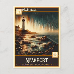 Newport, Rhode Island   Vintage Postcard