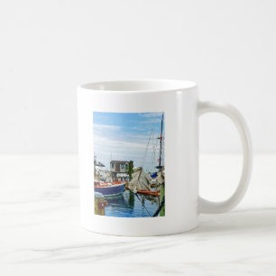 Newport RI - Folded Sails Coffee Mug