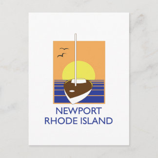NEWPORT RI POSTCARD