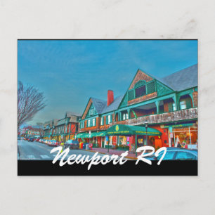 Newport RI Postcard