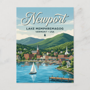 Newport, Vermont Postcard