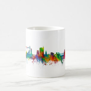 Newport Wales Skyline Coffee Mug