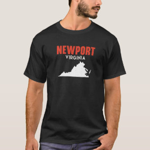 Newport Washington USA State America Travel Washin T-Shirt