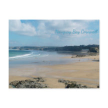 Newquay Bay Beaches Cornwall England