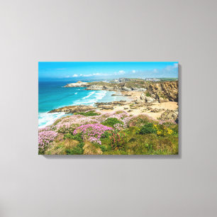 Newquay in Cornwall Canvas Print