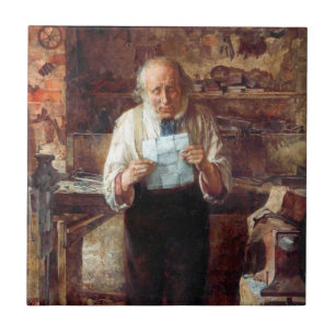 News From My Lad (by James Campbell) Tile