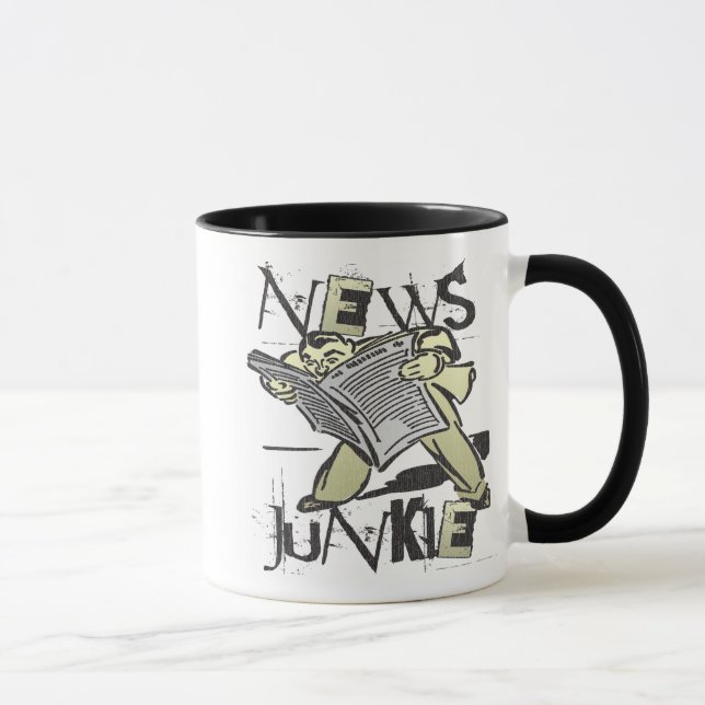 News Junkie Mug (Right)