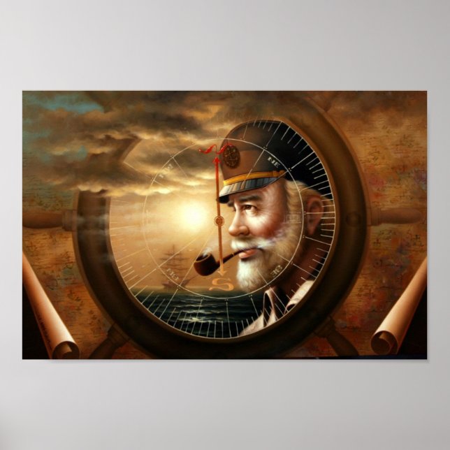 NEWS & Map Captain(Sea Captain) Poster (Front)
