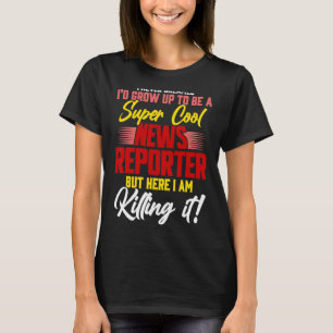 News Reporter Broadcaster T-Shirt