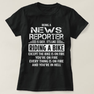 News Reporter T-Shirt