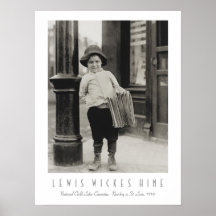Newsboy in St. Louis by Lewis Wickes Hine