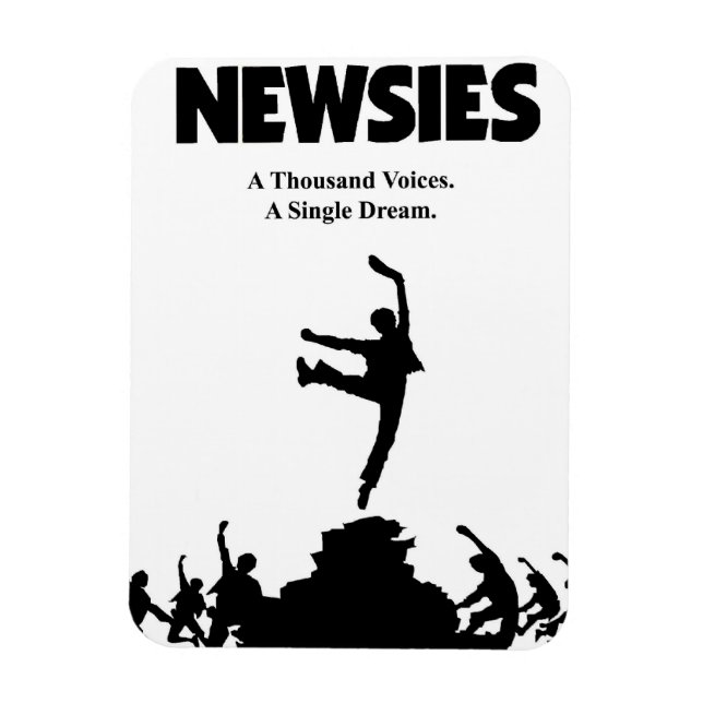 Newsies Magnet (Vertical)
