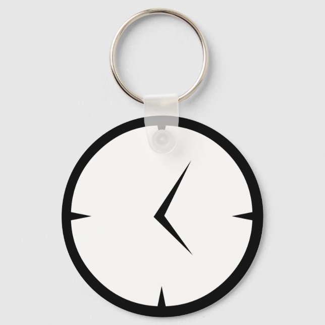 Newskoo Clock Keychain (Front)