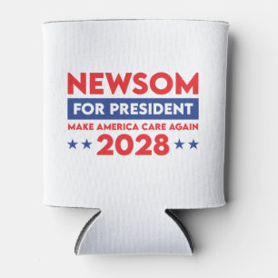 Newsom For President 2028 Can Cooler