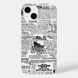 Newspaper Case-Mate iPhone 14 Case