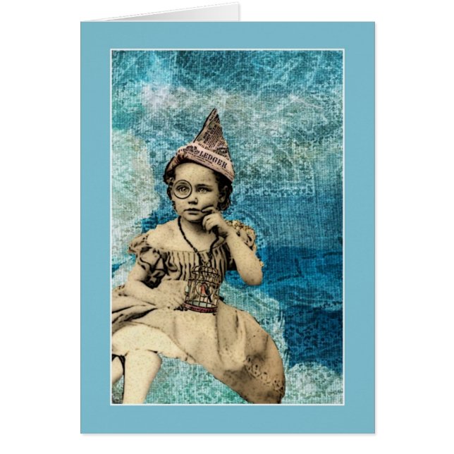 Newspaper Hat Gal All Occasions (Front)