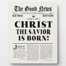 Newspaper Headline Christmas