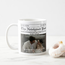 Newspaper Merry and Married Photo