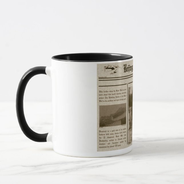 Newspaper Mug (Left)