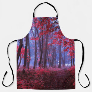 Newspaper pages with antique advertisement. Woman' Apron