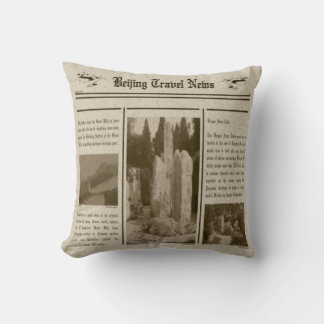 Newspaper Pillow