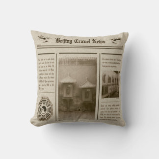 Newspaper Pillow