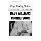 Newspaper Pregnancy Announcement Photo 