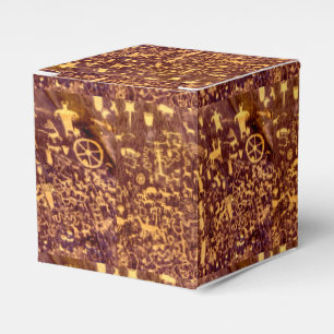 Newspaper Rock American Indian Utah Favour Box